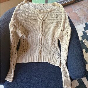Vintage VINCE Alpaca Wool Cable Knit Sweater